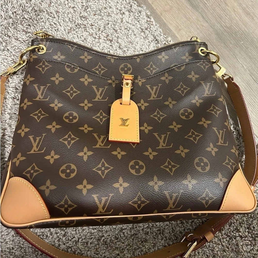 Louis Vuitton Brown Monogram Shoulder Bag